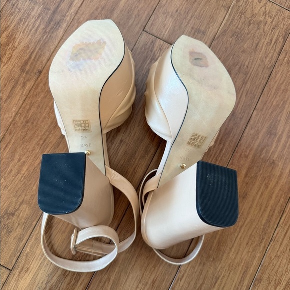 Revolve Brooklyn Heel in Nude RAYE Ankle Strap Platform Size 9.5 - Picture 13 of 13